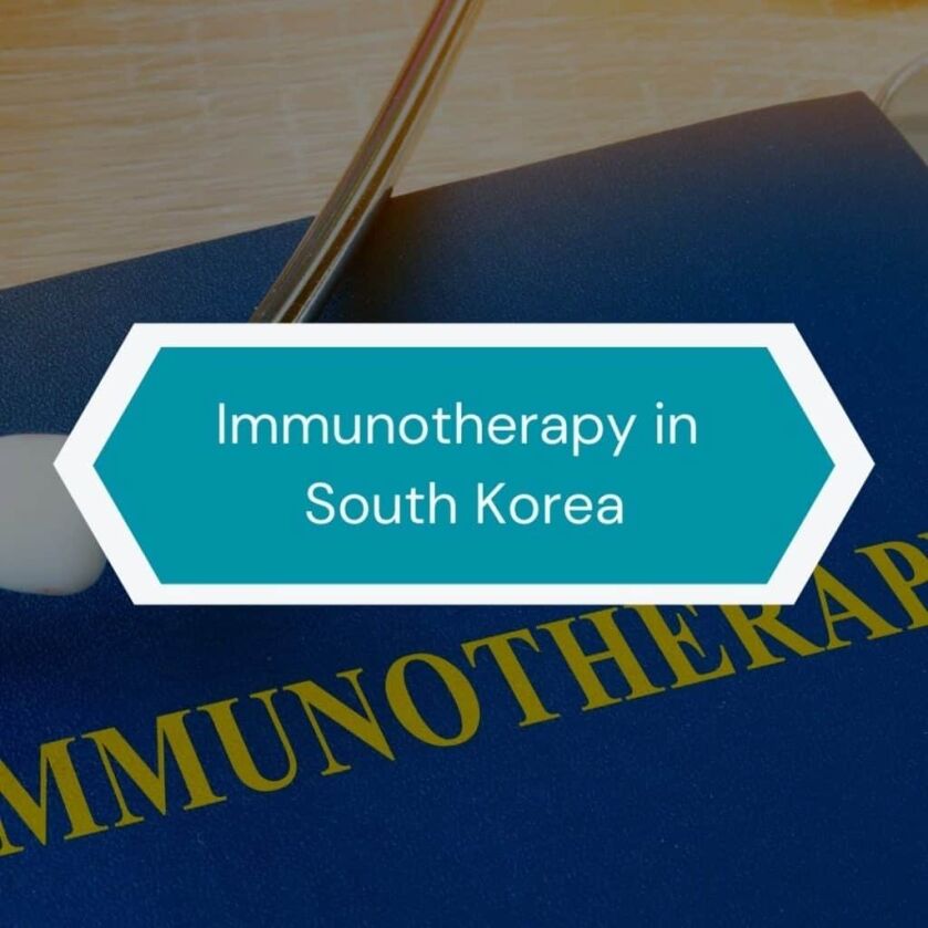 Immunotherapy in South Korea