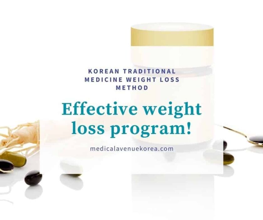 Korean Traditional Medicine weight loss method